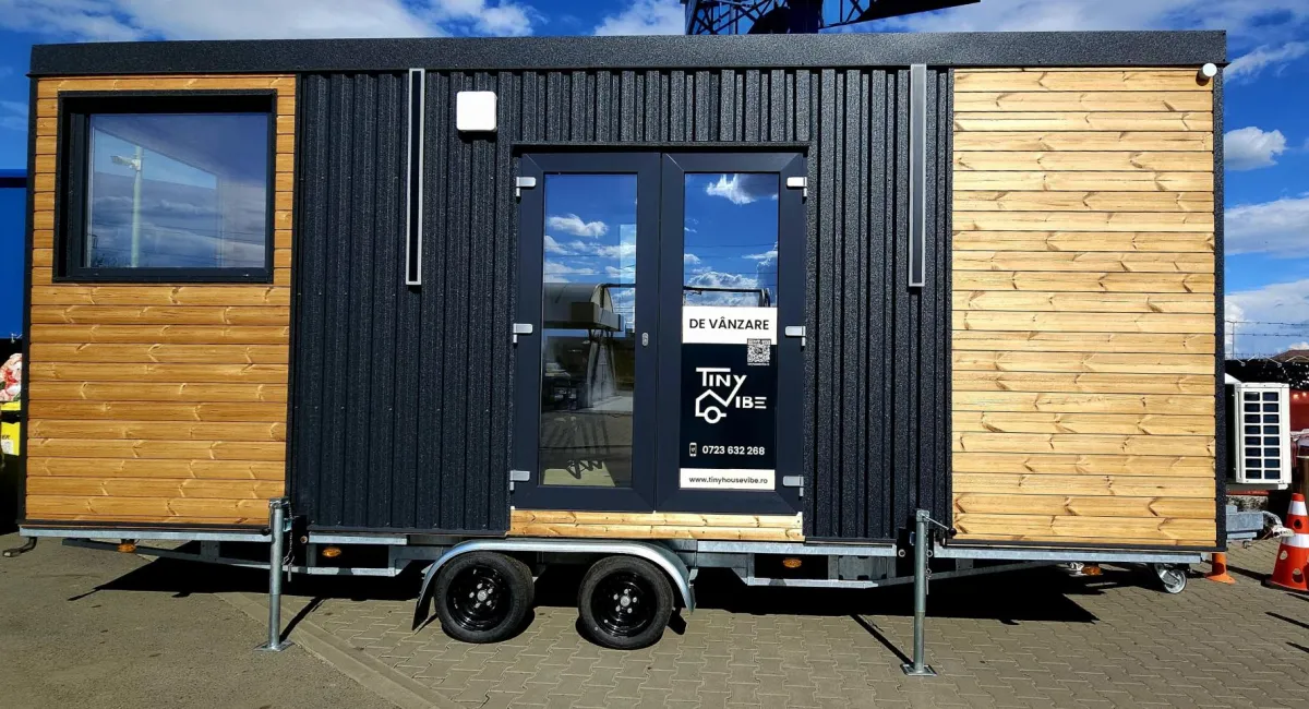 Eine Auszeit in der Natur: Tiny House auf Rädern an der Donau-Schlucht